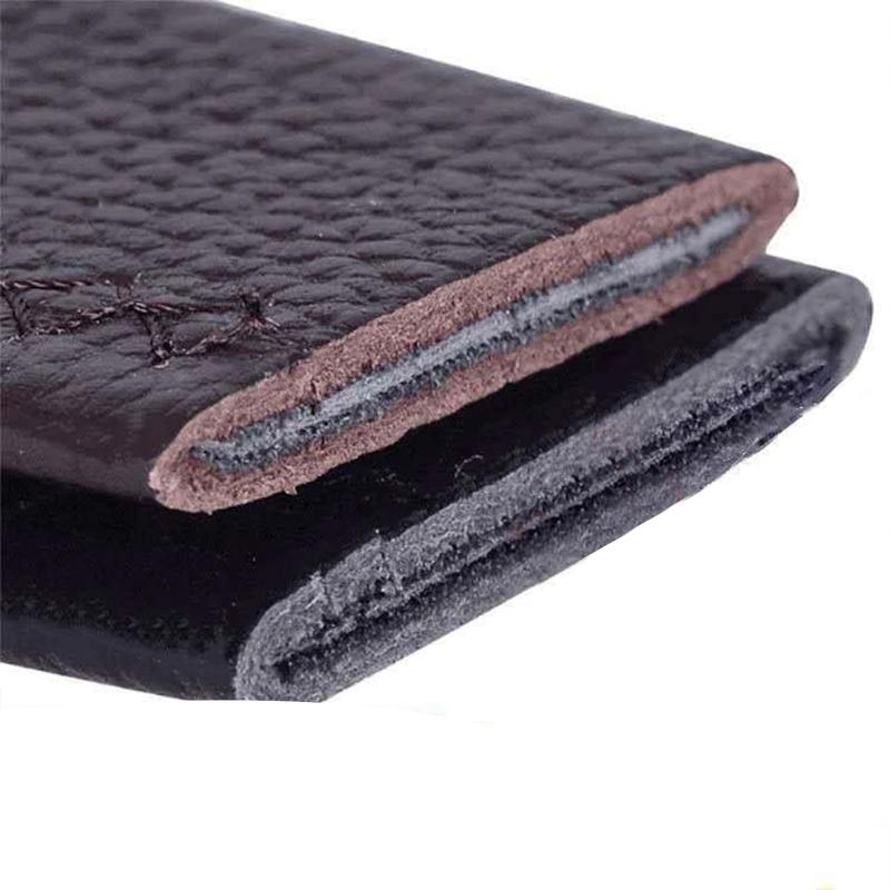 Automatic Buckle Headless Double-sided First Layer Cowhide Belt Male Mid-green Leather Business Versatile Real Cowhide Belt Without Buckle Body