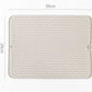 Drain Mat Kitchen Silicone Dish Drainer Mats Large Sink Drying Worktop Organizer Drying Mat for Dishes Tableware