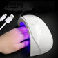 24W Nail Tools Fast Dry Lighting Nail Phototherapy Machine