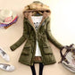 13 Colors Women Winter Thick Warm Hooded Parka Cotton Padded Coat Slim Jacket