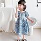 Girls Floral Dresses Sweet Kids Flowers Costumes Children Sleeveless Toddler Baby Clothing