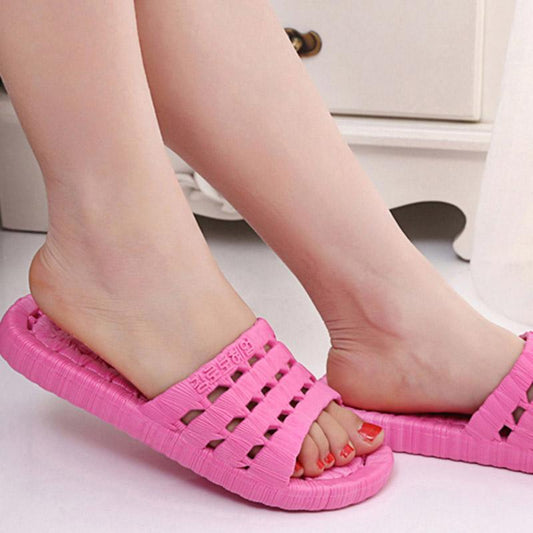 Spring and Summer Men's and Women's Slippers Indoor Non-slip Plastic Soft-soled Slippers