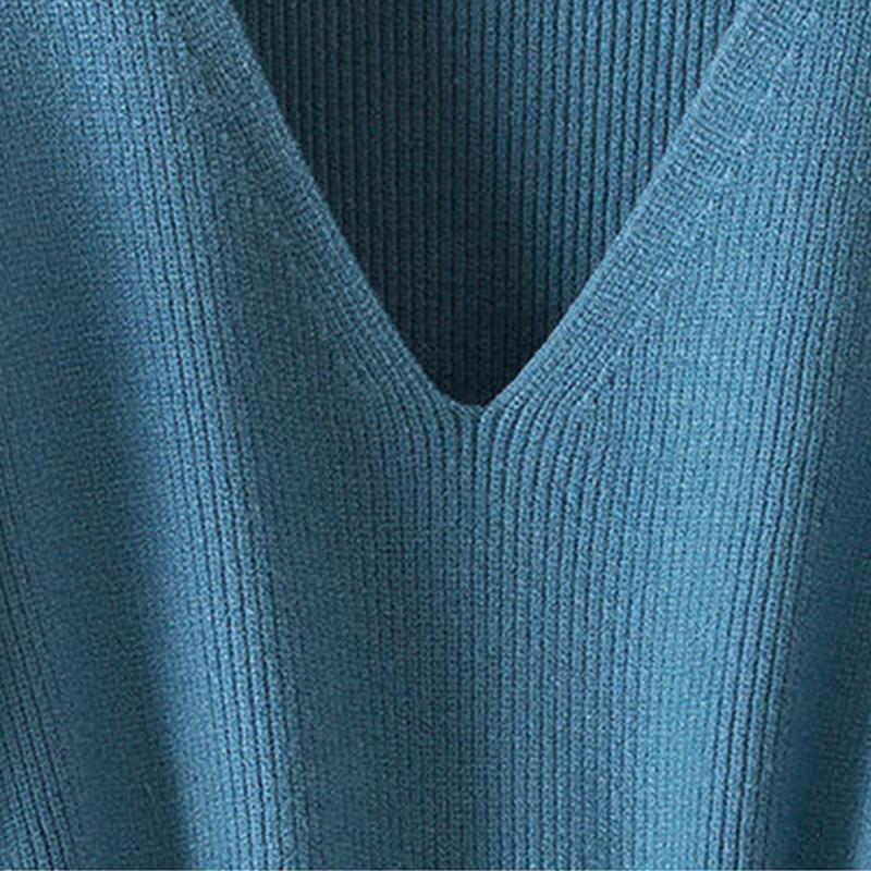 Knitted Vest Women's Autumn and Winter Waist Waist Jacket Pullover Sweater Small Waistcoat Outer Wear Vest All-match Sleeveless Jacket