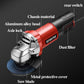 2380W 4m line Industrial Angle Grinder Wired Cutting Machine Multi-function Polisher Handheld Power Tools