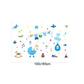 Stickers Warm Baby Room Wall Stickers Kids Room Bedroom Home Decoration Art Wall Stickers