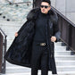 Winter Long Detachable Liner Parka Clothing Men's Faux Fur Thickened Warm Fur Coat