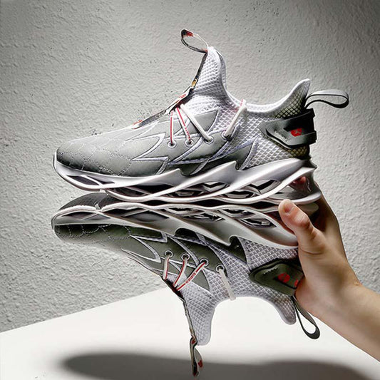 Men Sneakers Luminous Basketball Shoes Non-slip Breathable Running Shoes
