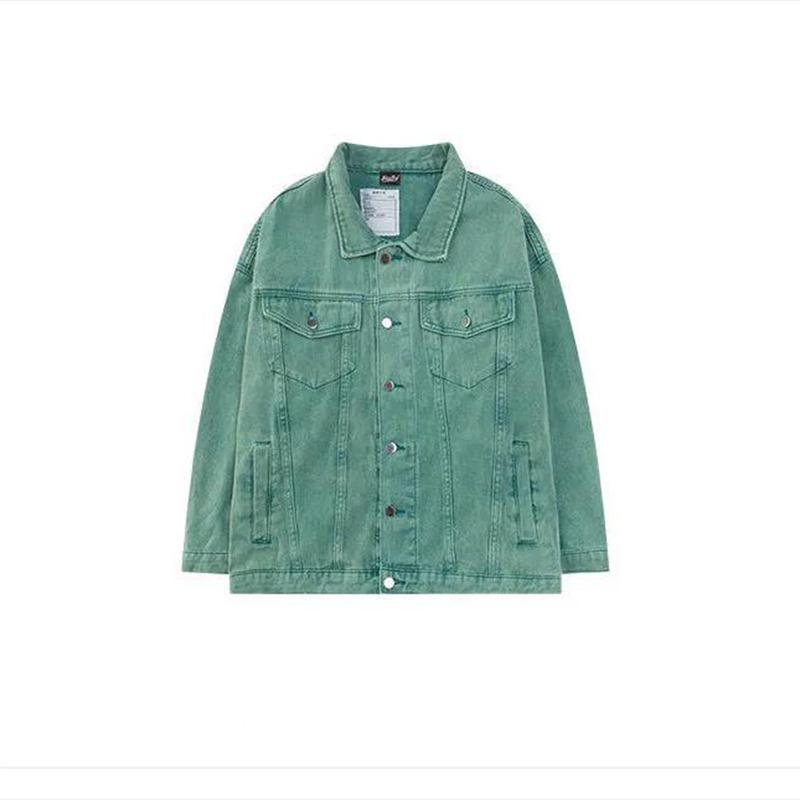Fall Oversize Lapel Jacket Men's and Women's Open-line Tooling Style Fashion Jacket