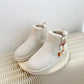 Frosted Cute Snow Cotton Boots Women Plus Velvet Thick Waterproof Winter All-match Warm Bread Cotton Shoes