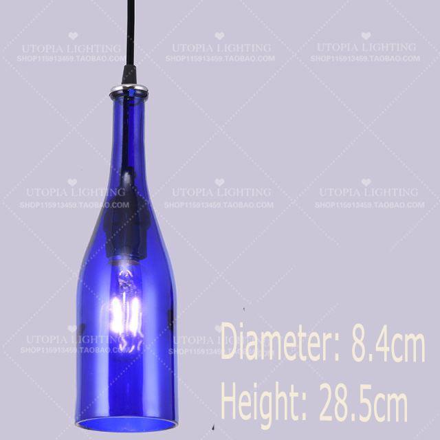 Wine Bottle Chandelier Bar Chandeliers Cafe Cafe Restaurant Lamp Creative Personality Retro