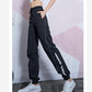 Fitness Pants Women's Spring and Summer Outer Wear Running Sports Pants Elastic Loose High Waist Casual Leggings Yoga Trousers Women