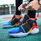 Men's high-top sports shockproof Sports Combat shoes men's shoes breathable basketball sneakers