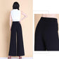 Autumn and Winter High Waist Trousers Large Size Loose Straight Leg Wide-leg Pants Black Trousers Women's Trousers