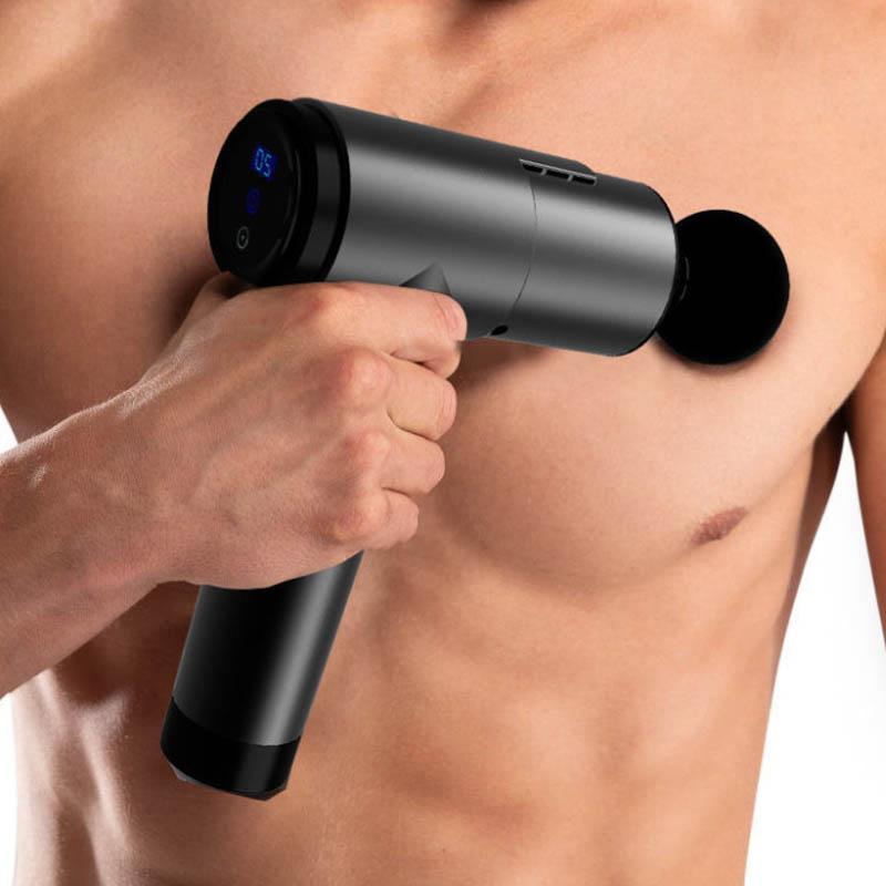 Shollery Gun Massage Gun Cervical Massager Electric Massager Body Waist Pain Pain Neck Film Gun Stovepipe