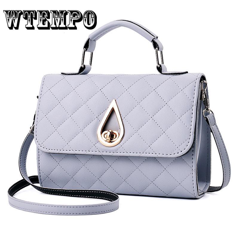 Elegant Diamond Lattice PU Handbags for Women Crossbody Shoulder Flap Bags