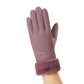 Winter Women's Down Cotton Gloves Warm and Cold-proof Plus Velvet Thick Waterproof Windproof Touch Screen Gloves