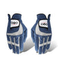 A Pair of Golf Gloves Wear-resistant Breathable Blue Training Golf Gloves Left and Right Hands