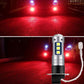 H3 220W Super Bright Headlight Seven Color LED Car Front Fog Light Natural/ Strobe Light Car Light Bulb