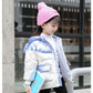 White Duck Down Girls Down Jacket Winter Colorful Thick Warm Jacket