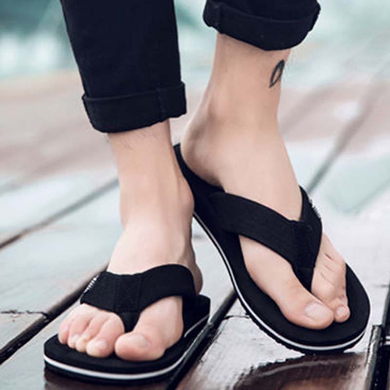 Men's Slippers for Summer Household Non-slip Thick Bottom Indoor Sandals
