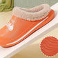 Autumn and Winter Youth Cotton Slippers Indoor Non-slip Soft-soled Shoes Warm Simple Plush Cotton Shoes