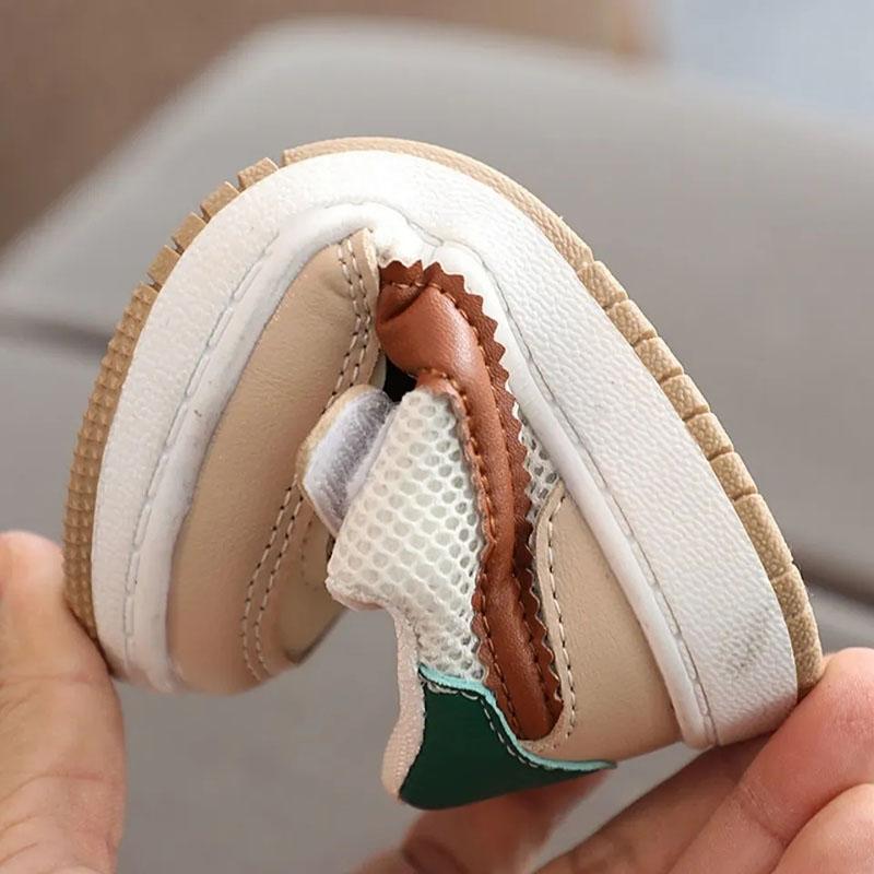 Baby Shoes Spring and Autumn Boy Girls Casual Board Shoes Children's Learning Shoes Girls Breathable Net Shoes Sports Shoes