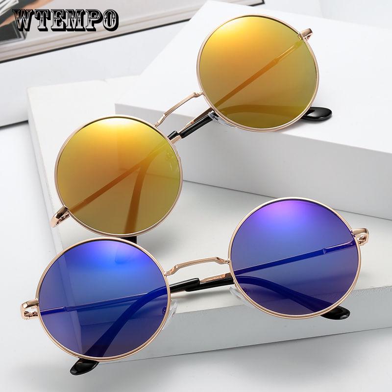 WTEMPO Vintage Retro Women Men Ladies Luxury Sunglasses round Shades Eyeglasses
