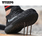 Good Anti-smashing shoes stab-resistant shoes wear-resistant head layer steel shoes safety shoes