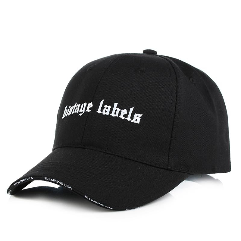 Men's Baseball Cap Embroidered Big Letters English Hip Hop Cap Ladies Outdoor Leisure Visor