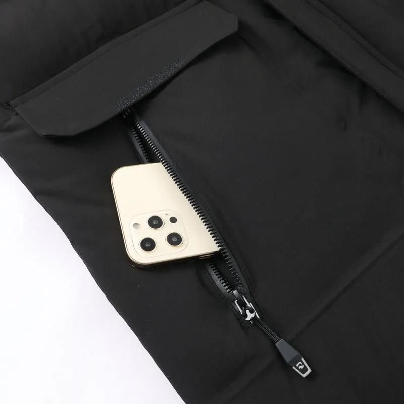 Winter Men's Down Jacket Thickened Warm Business Jacket Casual Jacket This Is The Best Gift for The Elders