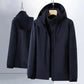 Women's Detachable Storm Jacket Autumn Winter Heavy Hiking Jacket Skiing Jacket Sport Coat Waterproof Jackets Couple Clothes