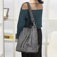 Soft Leather Backpack Ladies Casual Versatile Leather Backpack Lightweight Travel Bag