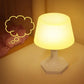 Led Night Light Bulb Bedroom Bedside Table Lamp Luminous Unplugged Baby Energy-saving Power-saving Rechargeable Table Lamp