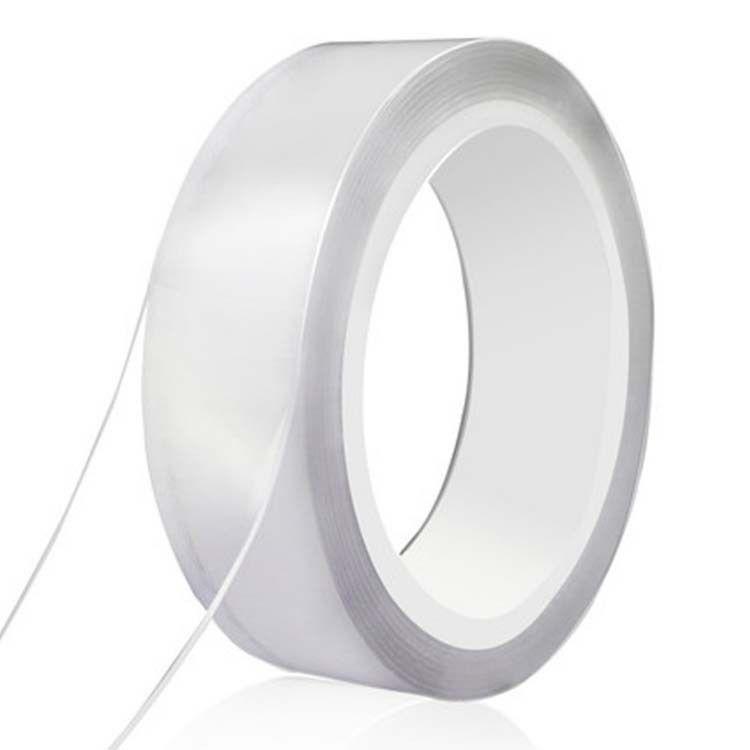 1M/2M/3M/5M Nano Tape Tracsless Double Sided Tape Transparent No Trace Reusable Waterproof Adhesive Tape Cleanable Home Gekkotape