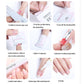 Nail Remover Removal Wraps Wipes 48w UV lamp dryer nail dryer set Nail Tools kit Manicure set