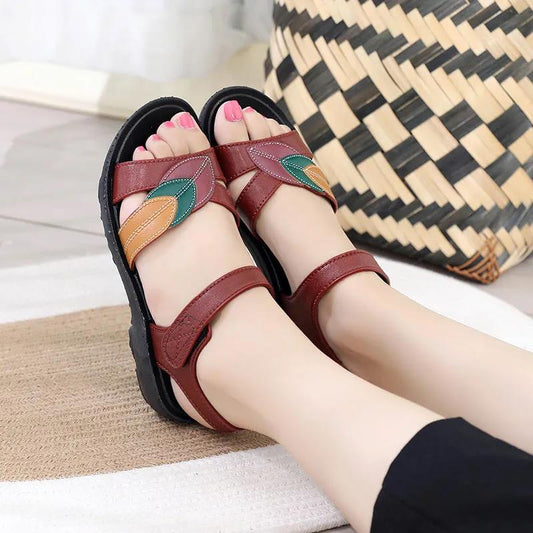 Women's Summer Sandals Soft Bottom Non-slip Mother Sandals
