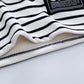 Girls Striped Bottoming Shirt Plush Thick Warm Clothing Wear A Long-sleeved Half-high Collar Top In Autumn and Winter