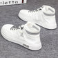 Summer Men's High-top Shoes Breathable Men's Canvas Shoes All-match Trend Casual Korean Sneakers