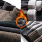 Winter Men's Fleece Sweater Bottoming Shirt Thickened Knitted Sweater Turtleneck Warm Sweater