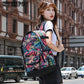 Backpack Student School Bag Fashion Backpack Summer Travel Backpack Canvas Male Middle School Student School Bag Large-capacity Backpack
