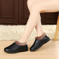 Winter Leather Women's Cotton Shoes Plus Fleece Warm Cotton Shoes Casual Non-slip Mother Shoes