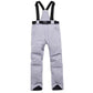 Men's and Women's Snowboard and Ski Pants Outdoor Windproof and Waterproof Detachable Overalls Winter Thick Warm Cotton Trousers