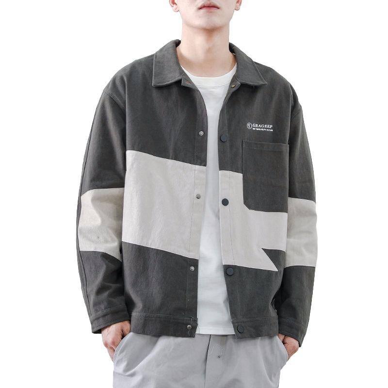 New Men's Jackets for Male Students Loose Spring and Autumn Men's Jackets Casual Jackets