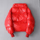 Winter Glossy Down Parka Women's Waterproof Coat Embroidery Jacket Ladys Warm Thick Casual Coat