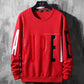 Men's Sweater Spring and Autumn Plus Size Sweater Loose Sports Sweater