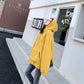 Autumn and Winter Lamb Wool Sweater Female Students Loose Long-sleeved Jacket Hooded Sweater Women