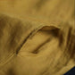 Breathable Linen Fabric Women Dress Loose Turn-down Collar Casual Loose Big Pocket Short Sleeve Buttons Dress