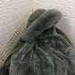 Winter Fur One Mid-length Men's Jacket Fashion Fox Fur Coat Thick Warm Parker Clothing