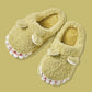 Cotton Slippers Indoor Anti-skid Wool Children's Cotton Shoes Bag Heel Home Shoes In Winter A Family of Three