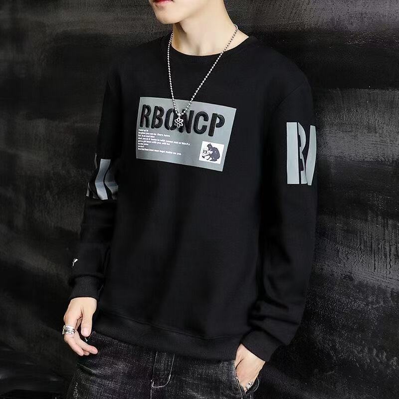 Winter Long-sleeved T-shirt Men's Winter Casual Warm Jacket Bottoming Shirt